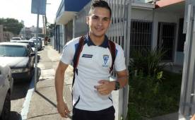 Nelman Edgardo Castellanos ha sido parte de las reservas del Zaragoza de España, pero ha cedido hacer una prueba con Olimpia. Foto Ronald Aceituno