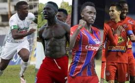 Edgar Álvarez, Kevin Álvarez, Alberth Elis y Marcelo Canales emigrar este 2016 al extranjero. Foto DIEZ