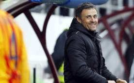 Luis Enrique está encantado con el funcionamiento del Barcelona frente al Eibar.
