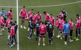 Real Madrid volvió a entrenamientos con doble sesión de trabajo en Valdebebas. (Foto: AFP)