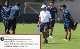 El entrenador de la Selección de Honduras, Jorge Luis Pinto, dejó bien trabajado al equipo nacional para el compromiso de este miércoles frente a Brasil en Rio.