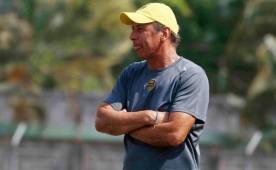 Miguel Falero, técnico del Real España, reconoció que Real Sociedad les superó en Tocoa. Foto Delmer Martínez