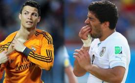 Luis Suárez en su carrera ha mordido a tres rivales por lo que ya vaticinan algo similar en España.