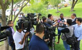 Prensa mexicana siguió de cerca a la Selección de Honduras en Cuernavaca y hoy dio su pronóstico para el juego de este martes en el Azteca. Fotos Ronald Aceituno