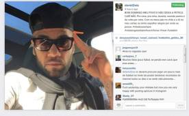 Este fue el mensaje publicado por Dani Alves en Instagram.