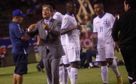 Boniek García dice que el técnico Jorge Luis Pinto no está satisfecho por la derrota ante Venezuela, pero les expresó su satisfacción por el esfuerzo. Foto Neptalí Romero