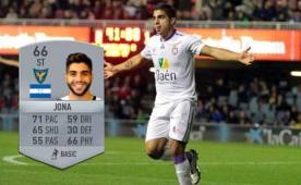 Jona ya aparece muy bien identificado en el FIFA 17.