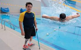 Emmanuel Díaz tiene seis meses de estarse preparando para los Paralímpicos.