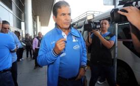 Pinto asegura que ni trabajando 30 años en Honduras logrará fútbol vistoso, pero 'un fútbol competitivo y con buen criterio si'. Foto DIEZ