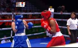 Ángela dio una gran batalla, pero al final los jueces declararon ganadora a la dominicana Sena.