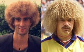Así lice Fellaini, futbolista de Bélgica que estará en la Eurocopa de Francia.
