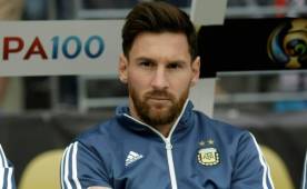 Lío Messi nunca se había dejado crecer la barba.