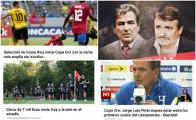 Lo que dice la prensa tica sobre el duelo de esta noche entre Honduras y Costa Rica.