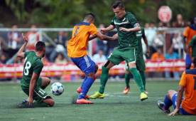 La vuelta de final de Ascenso se disputará este domingo a las 4 de la tarde en Juticalpa. Foto DIEZ