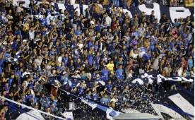 La afición de Motagua y Olimpia están al cien por ciento con sus clubes esta noche.