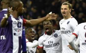 Zlatan es el líder, figura y capitán del PSG. (FOTO: AFP)