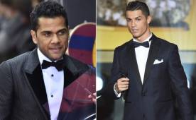 Dani Alves y Cristiano Ronaldo no se habrían saludado en la gala del Balón de Oro.