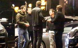 Cesc Fábregas, Piqué y Lionel Messi tuvieron una noche de desahogo en un casino.