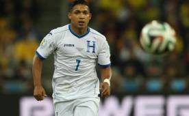 Emilio Izaguirre jugó los dos partidos de repechaje contra Guayana Francesa.