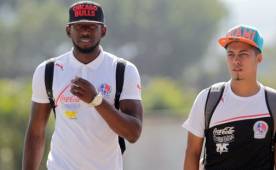 Johnny Palacios dice que trabaja en los entrenamientos para recuperar en cada partido su nivel y volver a mostrar su mejor versión en Olimpia. Foto Juan Salgado