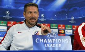 Diego Pablo Simeone no se extendió mucho sobre su próximo rival en Champions.