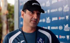 El entrenador de Motagua, Diego Vázquez respeta al Villanueva FC. (Foto: DIEZ)