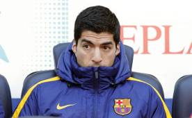 Luis Suárez se quedó en el banquillo por decisión del entrenador.