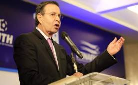 Rafael Callejas está en libertad bajo fianza en Nueva York.