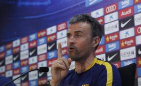 Luis Enrique Martínez se ha mostrado desafiante ante la prensa deportiva. Foto EFE.