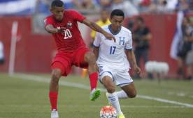 Andy Najar fue de los mejores jugadores por el lado de Honduras. Llevó peligro en todo momento.
