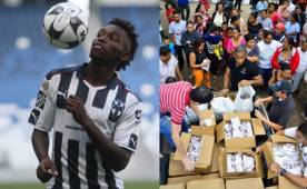 Alberth Elis es una de las figuras de la Selección de Honduras y ahora colaborará con esta fundación que ayuda a personas de escasos recursos. Foto Archivo DIEZ