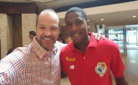 Luis García subió la fotografía con Armando Cooper a sus redes sociales.