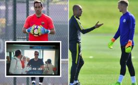 Claudio Bravo ha dejado el Barcelona, y este martes viajó para su jueva aventura en el City de Pep Guardiola.