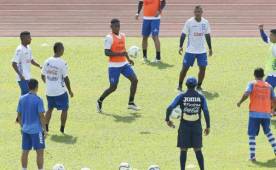 Los seleccionados Sub-23 de Honduras entrenaron en el Olímpico.