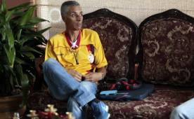 Horacio Londoño y la plantilla del Real Sociedad ya están concentrados en Tocoa a la espera del arranque de la ida de final ante Motagua. Foto Javier Rosales