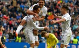 Cristiano Ronaldo anotó nada más y nada menos que ¡cuatro goles!