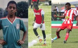 El delantero Anthony Lozano cuando jugaba en las reservas del Marathón, Alberth Elis lo hacía para Real España y Romell Quioto en el Vida, pero estos equipos los dejaron escapar y destacaron en Olimpia para después ser figuras de la Selección.