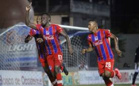 Alberth Elis se encargó de anotar el segundo gol del triunfo del Olimpia sobre Honduras.