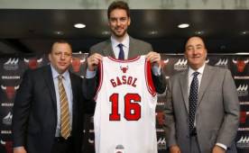 Paul Gasol firmó un contrato por tres temporadas y 22 millones de dólares con Chicago Bulls.