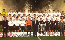 El Valencia logró ganar su última liga de España en 2004.