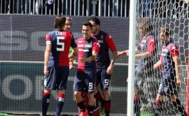 Bajo el mando de Pulga y Suazo, Cagliari ha sumado 7 unidades de 9 puntos en disputa .