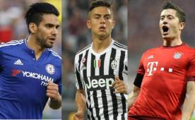 Falcao, Dybala y Lewandowski fueron noticia hoy en Europa.
