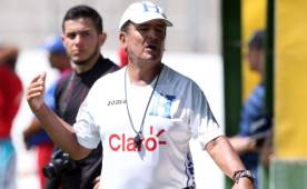 Jorge Luis Pinto, técnico de la Sub-23 Honduras, habló de los amistosos ante UPNFM y Gimnástico y de su forma de trabajar. Foto DIEZ