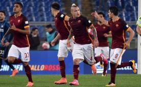 La anotación del empate fue obra de Radja Nainggolan en los minutos finales del partido.