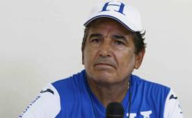 Jorge Luis Pinto, técnico de Honduras, destaca la cantidad de jugadas de gol que se generó en el amistoso ante Belice. Foto DIEZ