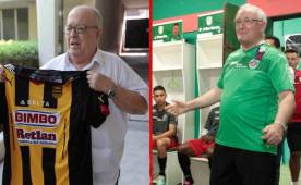 El padre Senis y el Obisto Ángel Garachana se contagiaron del clásico.