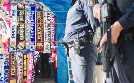 La Policía de España espera poder contrarrestar cualquier amenaza de ataque terrorista de cara al clásico. FOTO: AFP