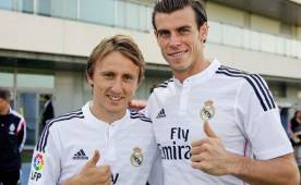 Modric y Bale se juntaron, nuevamente, en el Real Madrid, luego de ser compañeros en el Tottenham.