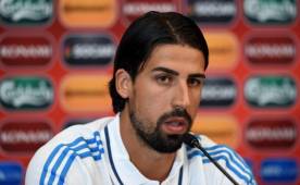 Sami Khedira se encuentra concentrado con la selección de Alemania.