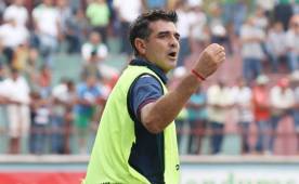 Diego Vázquez no salió contento con el arbitraje frente al Juticalpa FC.